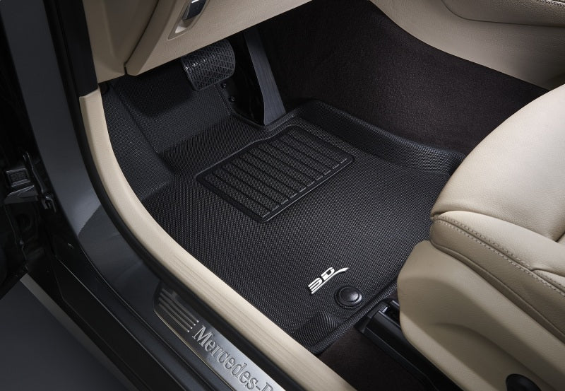 3D MAXpider 22-24 Audi Q4 E-TRON / 22-24 Audi Q4 E-TRON Sportba Kagu 1st Row Floormats - Black - Image 4