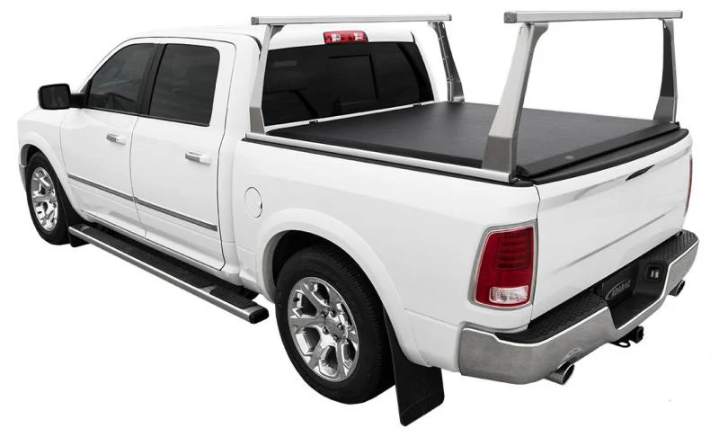Access ADARAC Almnm Uprights 12in Vert Kit (2 Uprights w/ 1 66in Cross Bar) Matte Black Truck Rack - Image 4