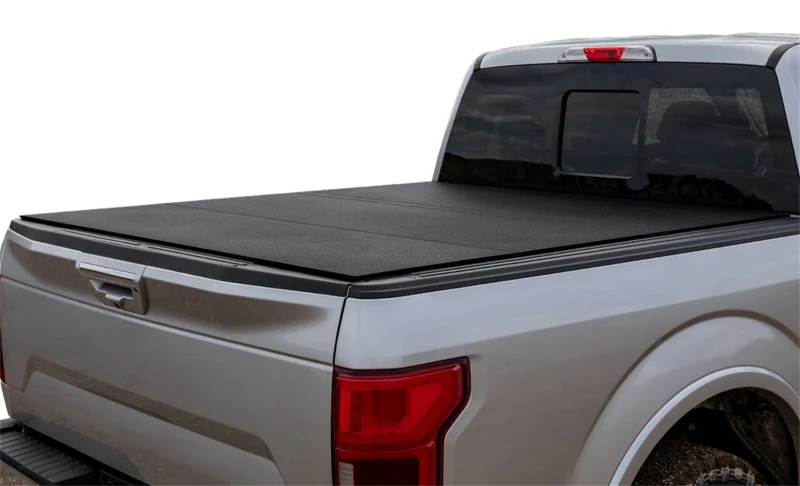 Access LOMAX Folding Hard Cover 16+ Nissan Titan/ XD 6ft 6in Box Black Urethane - Image 4