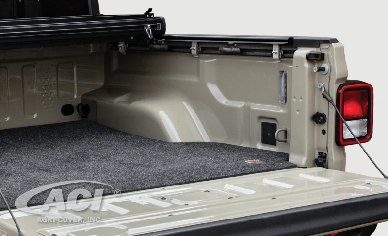 Access LOMAX Pro Series Tri-Fold Cover 2020 Jeep Gladiator 5ft Box (w/Trail Rail) - Blk Diamond Mist - Image 18