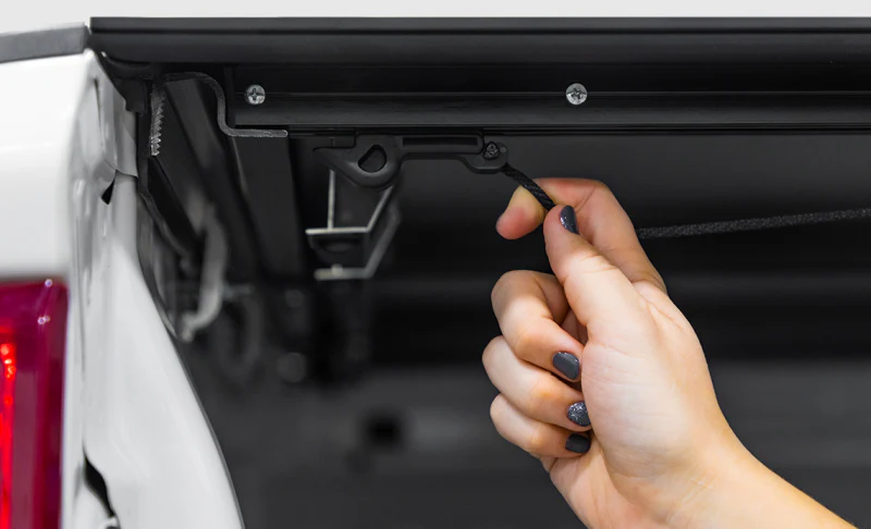 Access LOMAX Tri-Fold Cover Black Urethane - 07-13 Chevy Silverado 1500 5ft 8in Bed (Except Classic) - Image 25
