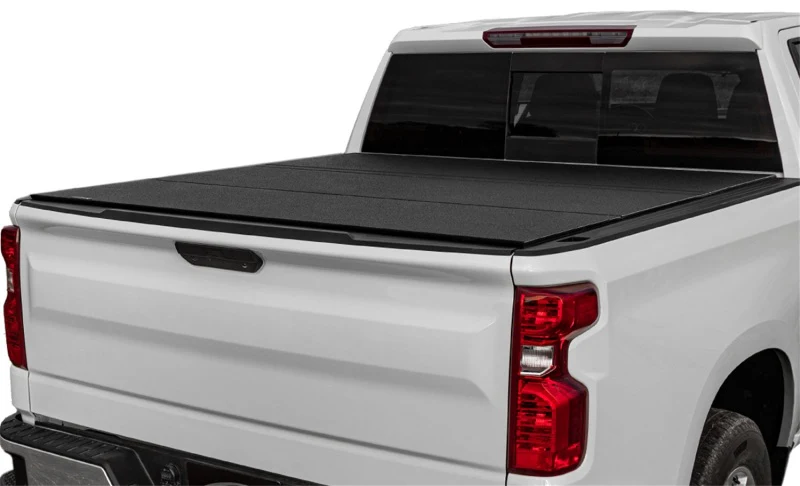 Access LOMAX Tri-Fold Cover Black Urethane - 07-13 Chevy Silverado 1500 5ft 8in Bed (Except Classic) - Image 3