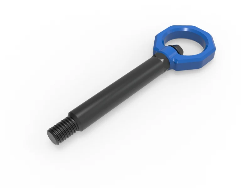 aFe 23-25 BMW M2 (G87) CONTROL Front / Rear Tow Hook - Blue - Image 6