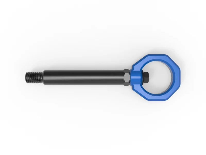 aFe 23-25 BMW M2 (G87) CONTROL Front / Rear Tow Hook - Blue - Image 8