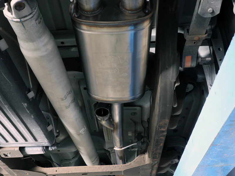 aFe Gemini XV 3in 304SS CB Exhaust w/ Cutout 14-19 GM Trucks 4.3/5.3L w/ Pol Tips - CrewCab/Extended - Image 2