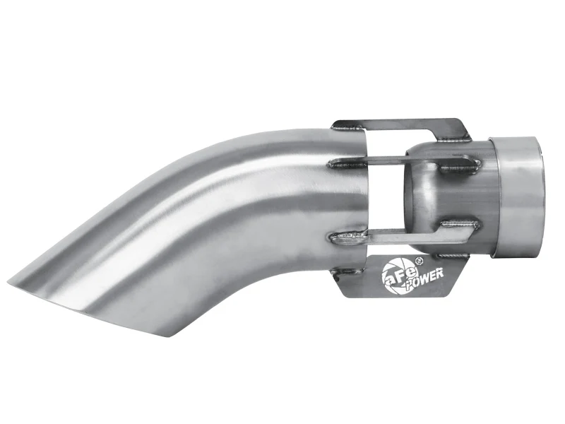 aFe MACH Force-Xp 304 Stainless Steel Clamp-on Exhaust Tip Brushed - Image 2