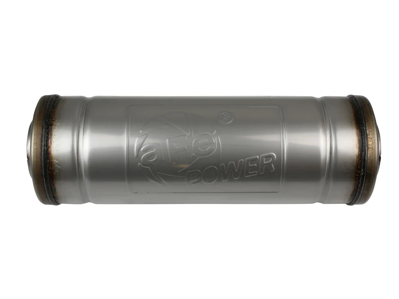 afe MACH Force-Xp Muffler 2-1/2 IN ID Center/Center x 9 IN Dia. x 14 IN L - Round Body - Image 5