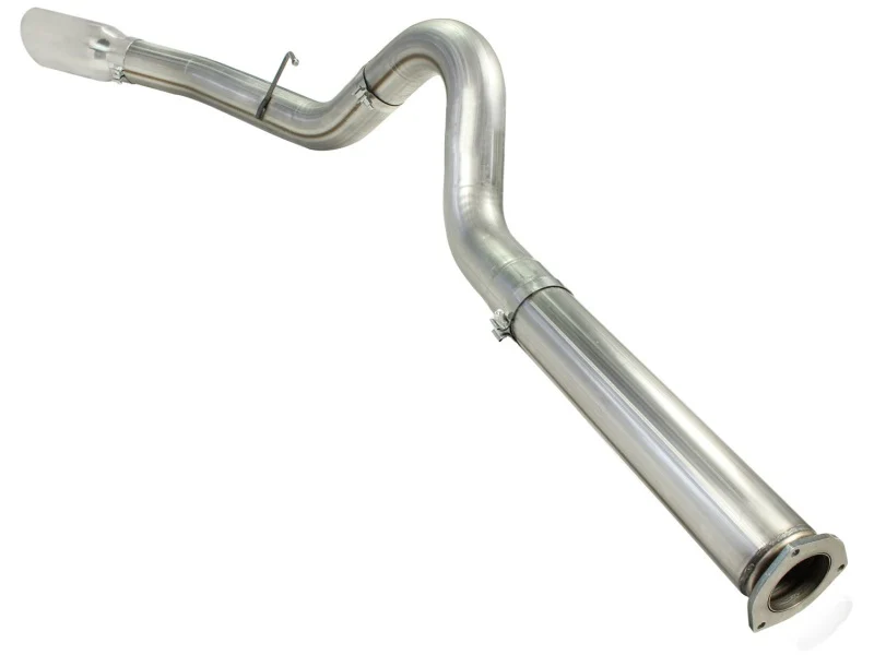 aFe MACHForce XP 5in DPF-Back Stainless Steel Exh Sys, polished tip,Ford Diesel Trucks 11-14 V8-6.7L - Image 6
