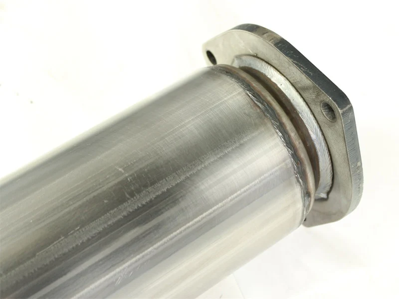 aFe MACHForce XP 5in DPF-Back Stainless Steel Exh Sys, polished tip,Ford Diesel Trucks 11-14 V8-6.7L - Image 7