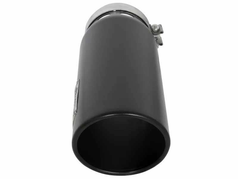 aFe MACHForce XP Cat-Back SS-304 5in Intercooled Exh Tip 5in In x 6in Outx16inL Bolt-On Right Blk - Image 3