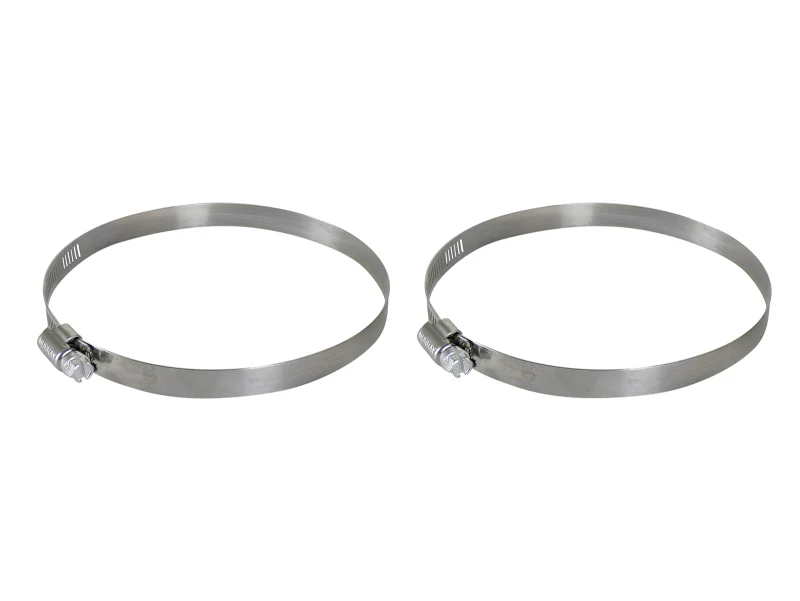 afe Magnum FORCE Replacement Clamp Kit SAE 140 (6-1/8 IN ID to 9-1/4 IN ID Range) Pair