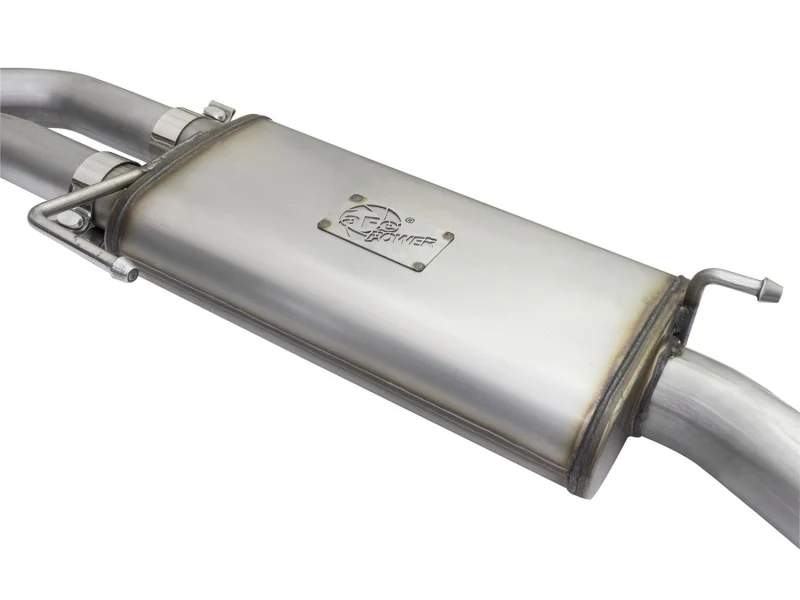 aFe Rebel Exhausts Cat-Back SS Ford F-150 04-08 V8 4.6/5.4L w/ Polished Tips - Image 8