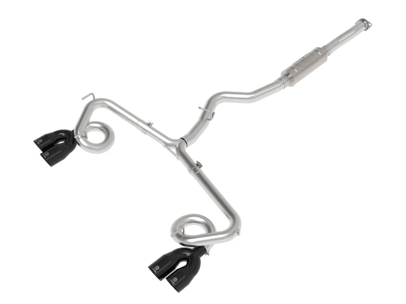 aFe Subaru WRX/STi 15-21 H4-2.0/2.5L Takeda 3in to 2-1/2in Stainless Cat-Back Exhst w/ Black Tip