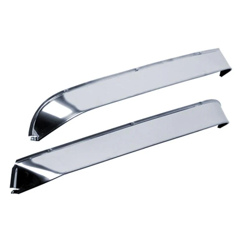 AVS 67-72 Chevy CK Ventshade Window Deflectors 2pc - Stainless - Image 5