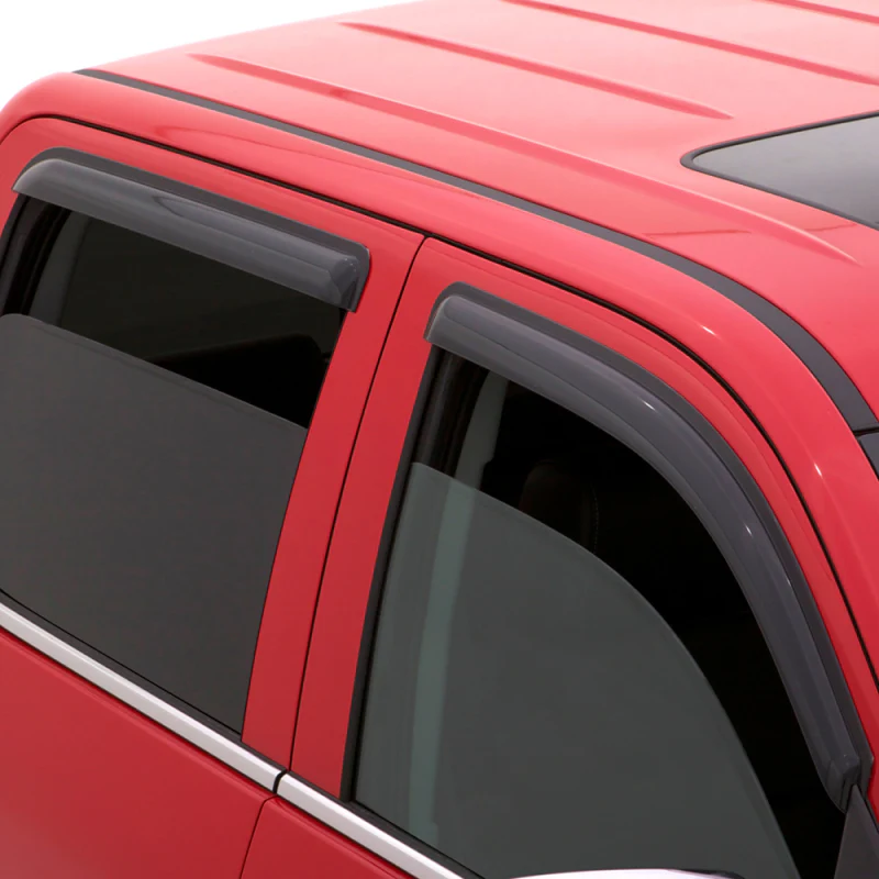 AVS 91-94 Oldsmobile Bravada Ventvisor Outside Mount Window Deflectors 4pc - Smoke - Image 4
