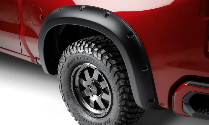 Bushwacker 19-21 Chevrolet Silverado 1500 Forge Style Flares 4pc - Black - Image 3