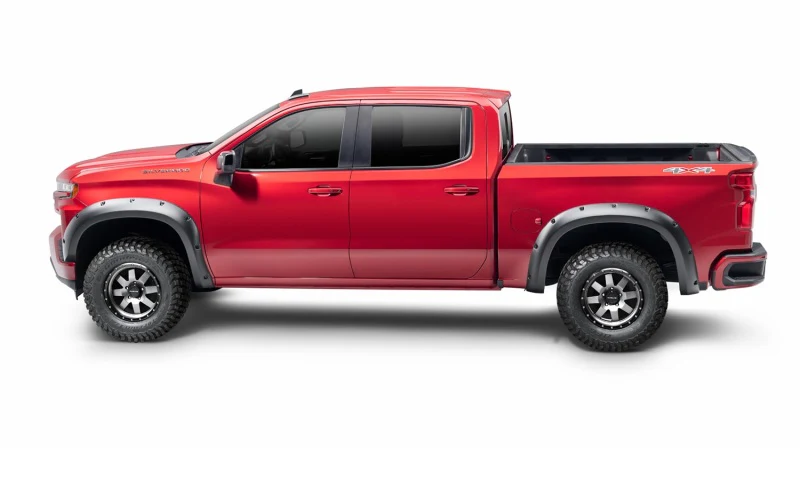 Bushwacker 19-21 Chevrolet Silverado 1500 Forge Style Flares 4pc - Black - Image 4