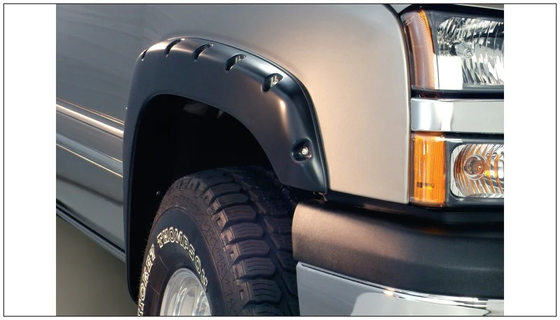 Bushwacker 21-22 Chevrolet Colorado (Ex ZR2) 61.7in Bed Fleetside FF Pocket Style Flares 4pc - Sm Bk - Image 3
