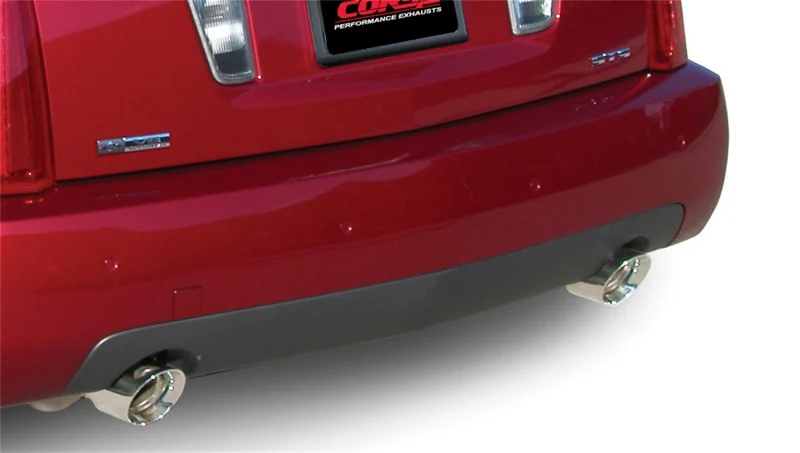 Corsa 2005-2007 Cadillac STS 4.6L Polished Touring Axle-Back Exhaust - Image 3