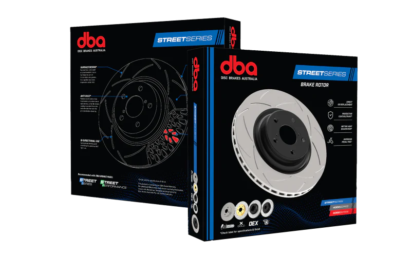 DBA 04-07 BMW 525i (w/310mm Front Rotor) RWD Front Slotted Street Series Rotor - Image 5