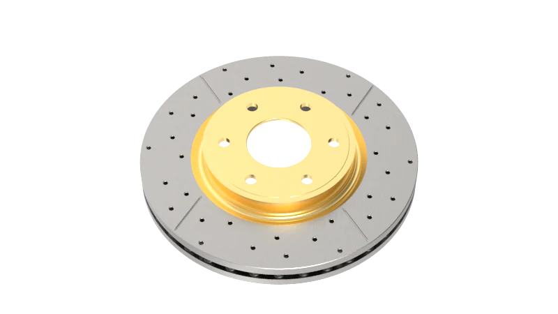 DBA 07-10 BMW X5 xDrive48i Front Drilled & Slotted Street Series Rotor - Image 7