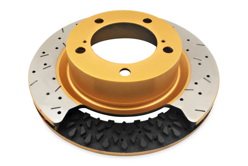 DBA 07-10 BMW X5 xDrive48i Front Drilled & Slotted Street Series Rotor - Image 9