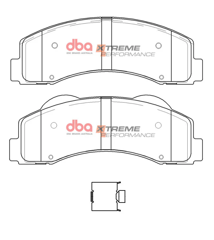 DBA 10-20 Ford Expedition Front XP Performance Brake Pads - Image 5