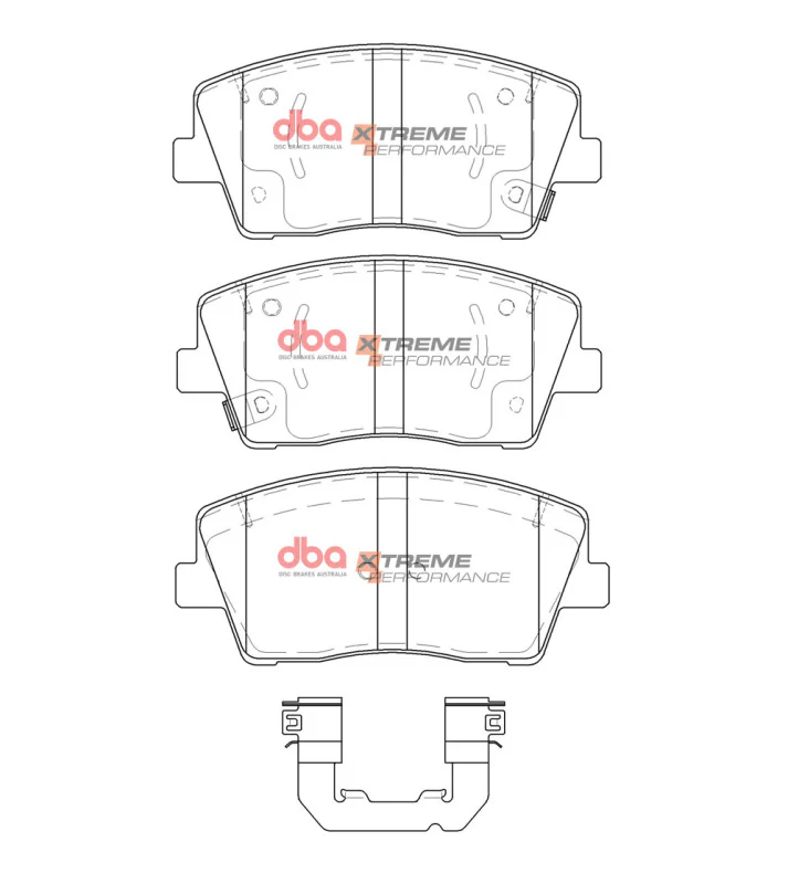 DBA 19-22 Genesis G70 (Excl Brembo Brakes) Front XP Performance Brake Pads - Image 4