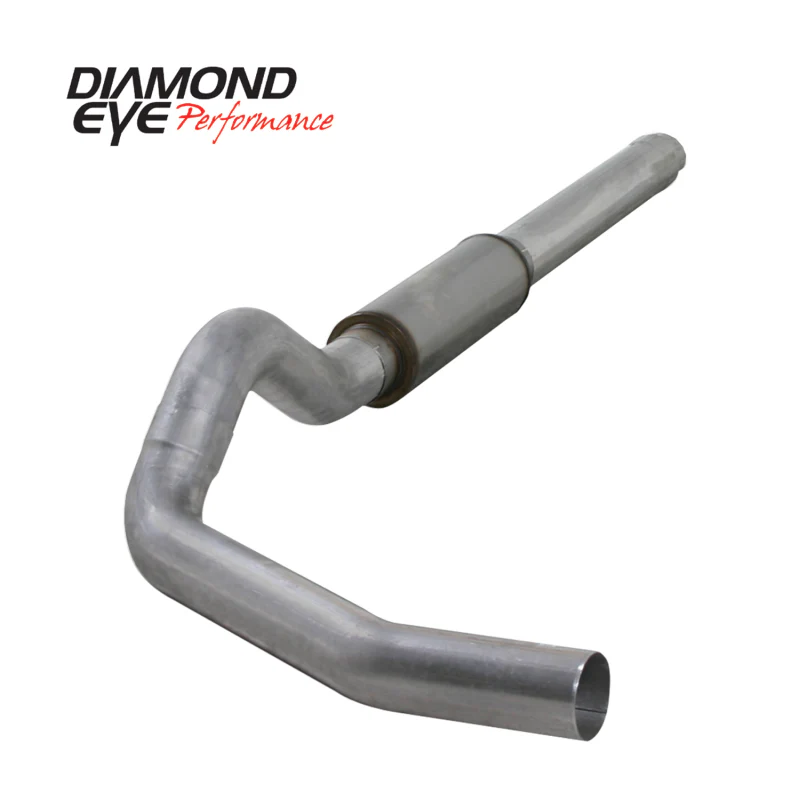 Diamond Eye KIT 5in Catback Single AL: 2004.5-2007.5 DODGE CUMMINS 600 - Image 2
