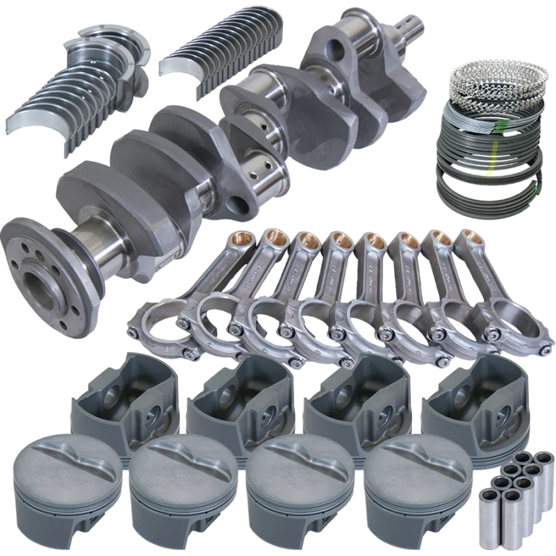 Eagle Chevy 350 3.750in Crank 5.700in I-Beam Rods -5cc Flat Top 4.040in Pistons Rotating Assembly