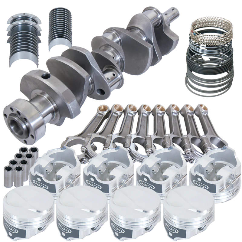 Eagle Chevy 454 1Pc 4.000in Crank 6.135in I-Beam Rods 18cc Dome 4.280in Pistons Rotating Assembly