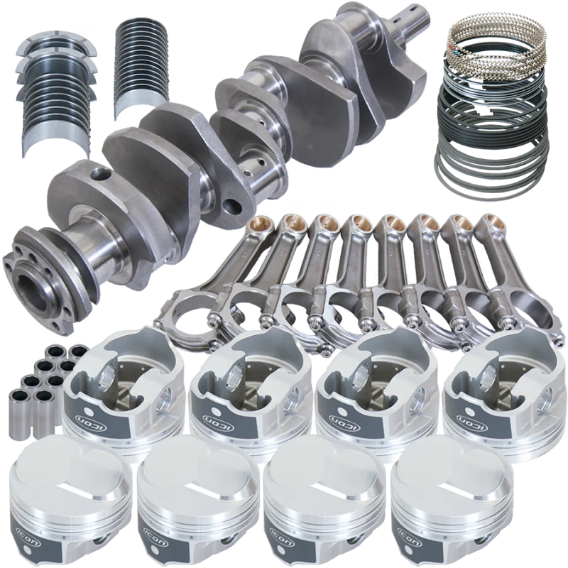 Eagle Chevy 454 4.000in Crank 6.135in I-Beam Rods 43cc Dome 4.280in Pistons Rotating Assembly
