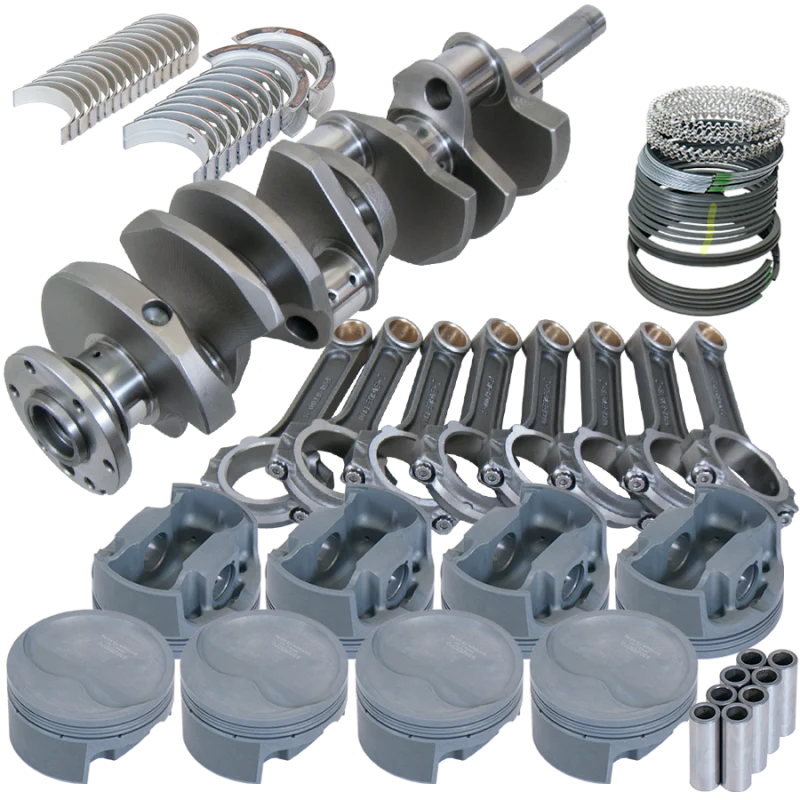 Eagle Ford FE 4.250in Crank 6.700in I-Beam Rods -18cc Inv Dome 4.080in Pistons Rotating Assembly