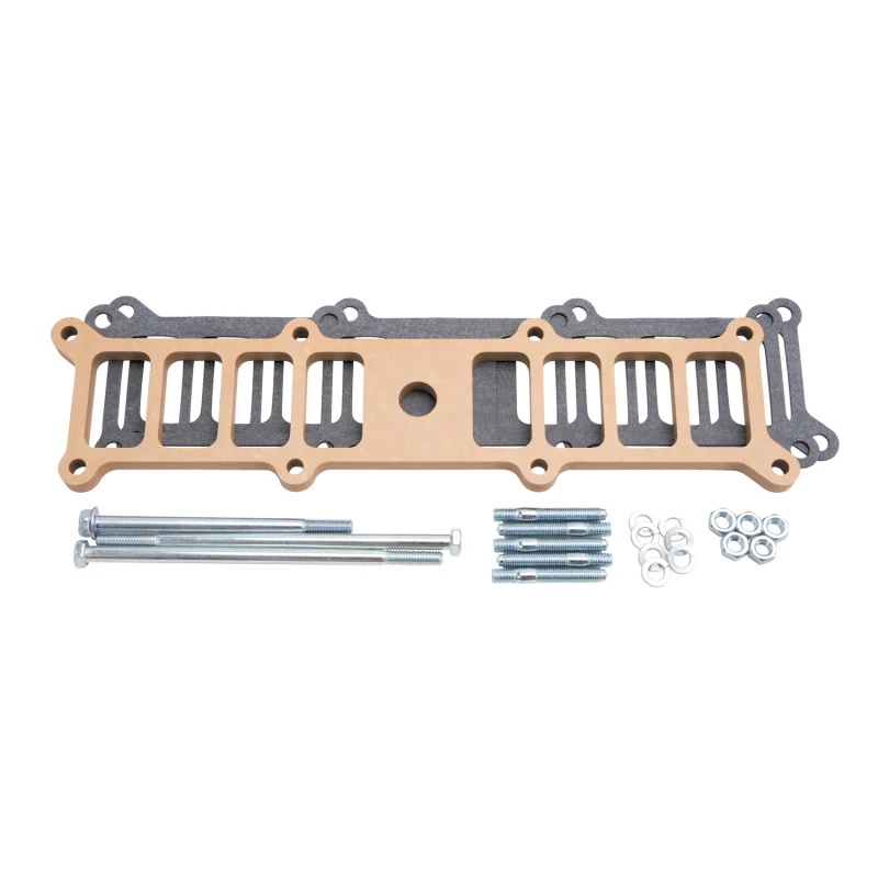 Edelbrock 1/2In Upper Manifold Spacer Kit for Ford Performer RPM II 5 0L Manifold (7123) - Image 2