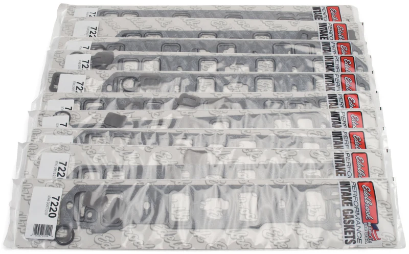 Edelbrock 10 Pack of 7220 Intake Gasket Sets - Image 3