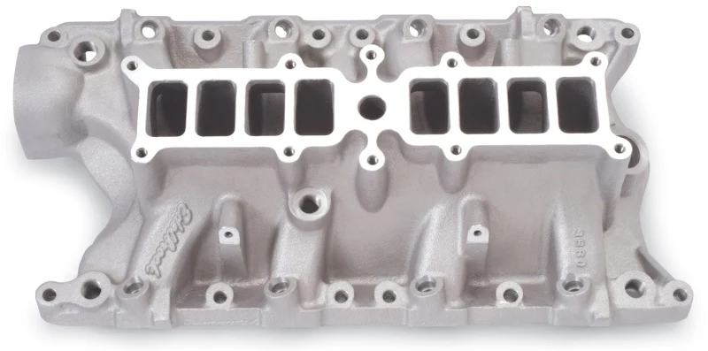 Edelbrock 5 8L Manifold Base Only w/ PCV - Image 3