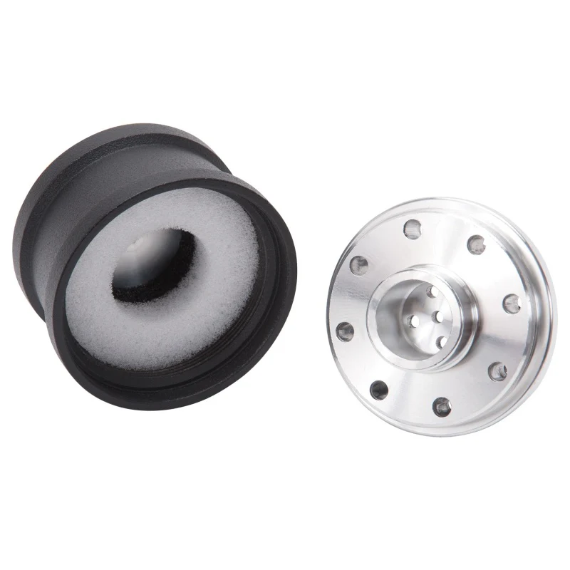 Edelbrock Billet Aluminum Breather w/ Black Powder Coat Finish - Image 6