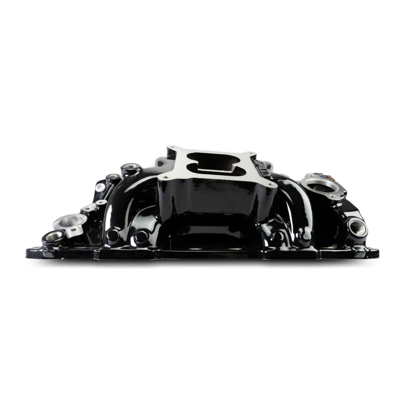 Edelbrock Chevy Small Block Performer RPM AIR-Gap Intake Manifold Black Plasma Finish - Image 3