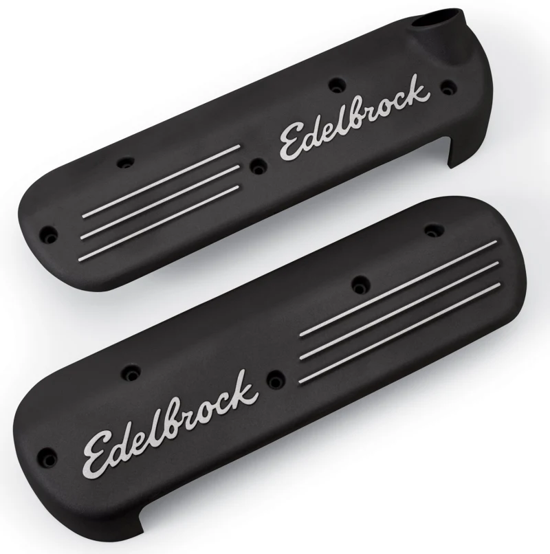 Edelbrock Coil Cover GM Gen 3 LS1 Black Coated - Image 8