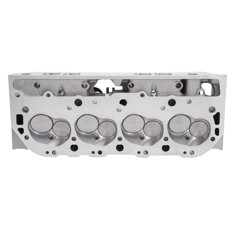 Edelbrock Cyl Head BBC Victor Jr 24 Deg Rect Port 300cc 106cc Combustion Chamber - Image 4