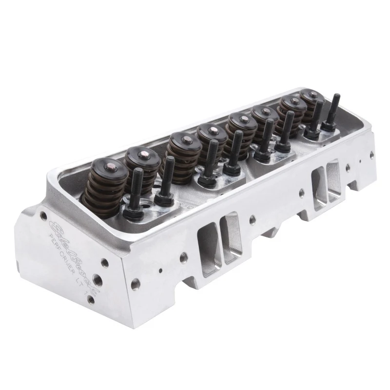 Edelbrock Cylinder Head Performer LT1 Small Block Chevy Complete Single - Image 5
