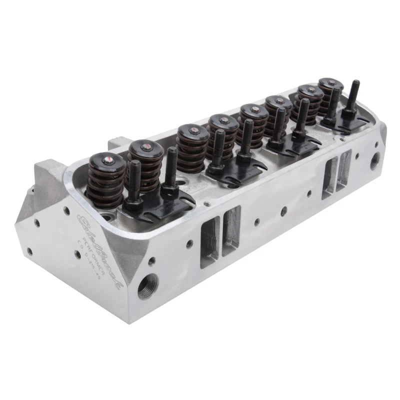 Edelbrock Cylinder Head Performer RPM CNC Pontiac 1962-1969 455 CI V8 87 cc Combustion Chamber - Image 12