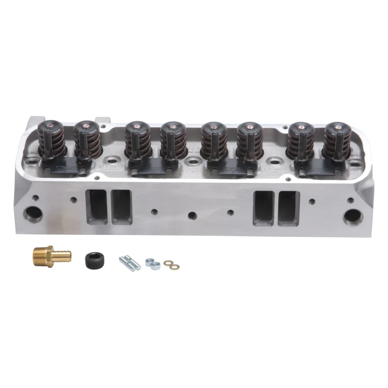 Edelbrock Cylinder Head Performer RPM CNC Pontiac 1962-1969 455 CI V8 87 cc Combustion Chamber - Image 3