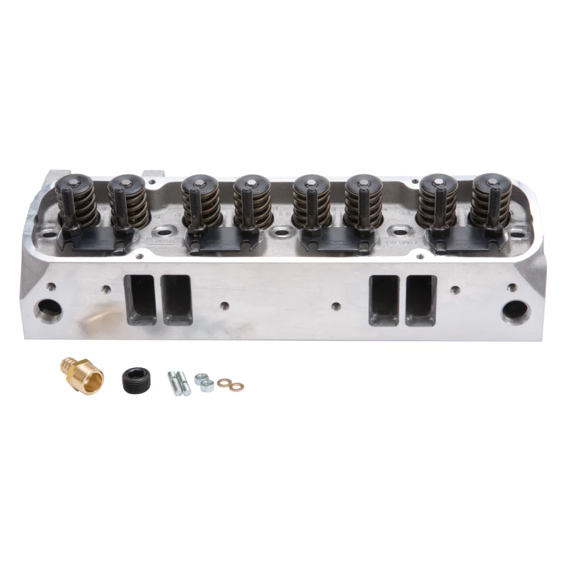 Edelbrock Cylinder Head Pontiac Performer RPM 72cc for Hydraulic Roller Cam Complete (Ea) - Image 2