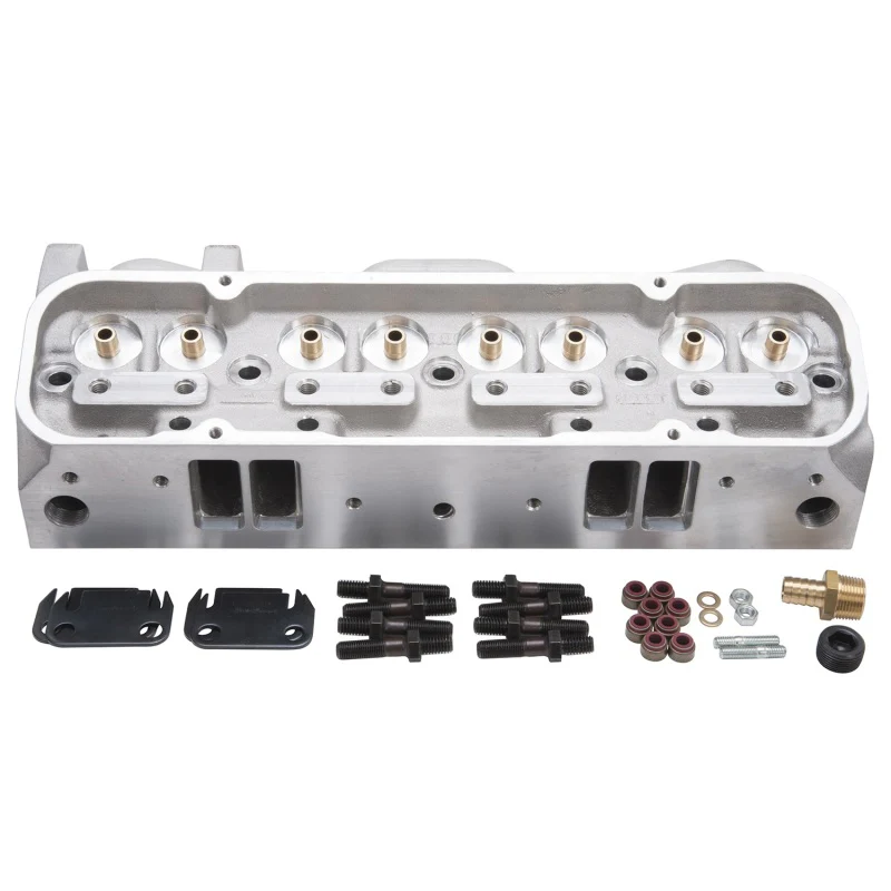 Edelbrock Cylinder Head Pontiac Performer RPM CNC Chamber 87cc Bare Single - Image 2