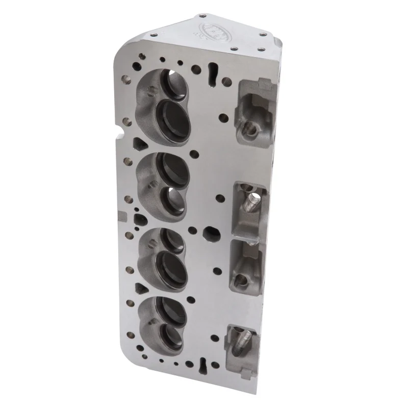 Edelbrock Cylinder Head SBC NHRA Legal 64cc Angled Plug Bare Single - Image 5