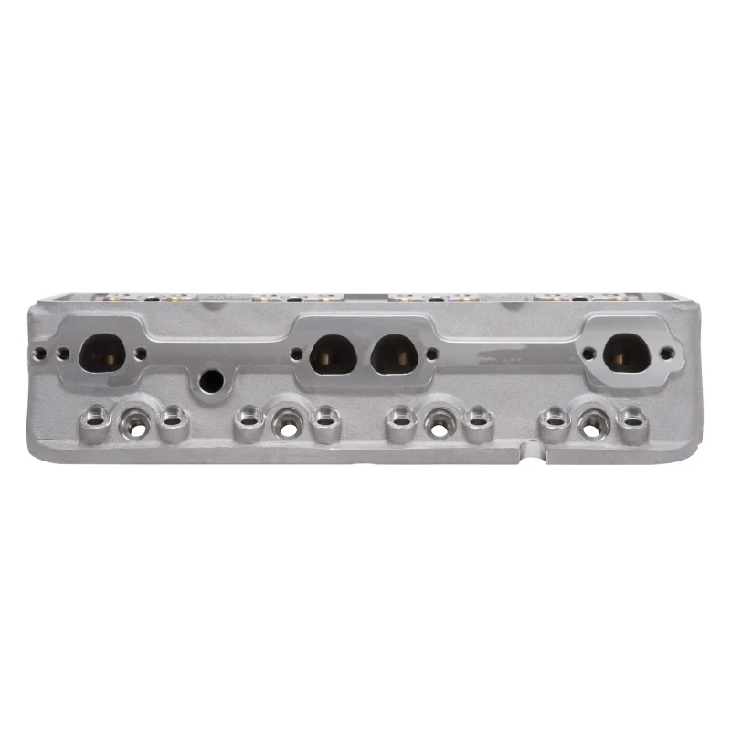 Edelbrock Cylinder Head SBC NHRA Legal 64cc Straight Plug Bare Single - Image 9