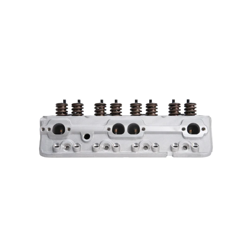 Edelbrock Cylinder Head SBC Performer RPM Straight Spark Plugs 70cc - Image 9