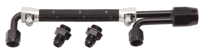 Edelbrock Dual Quad Fuel Line Kit In Clr/Blk Finish - Image 6