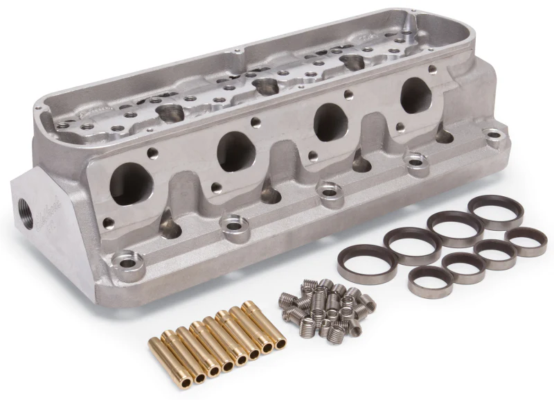 Edelbrock Ford Glidden Victor II Racing Head (Bare) Un-Hipped Version - Image 11